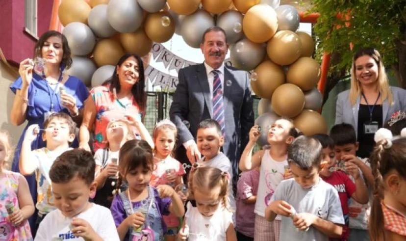 Milas Belediyesi Çocuk Oyun Evi’nde ilk ders heyecanı yaşandı
