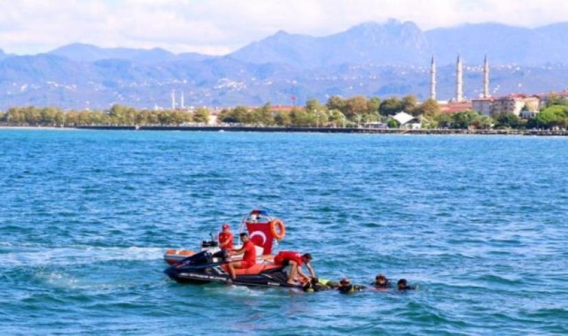 Ordu İtfaiyesi’nden nefes kesen tatbikat