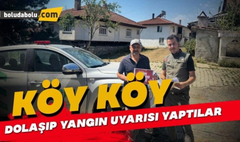 Orman yangını uyarısı