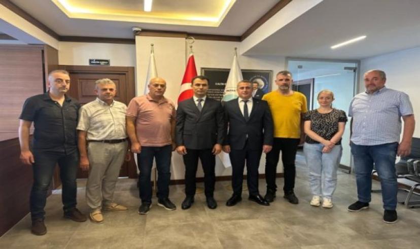 Pazar Kaymakamı PTSO’nı ziyaret etti.