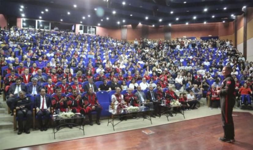 SDÜ’de ilk Türk Astronot Gezeravcı’dan ilham veren ilk ders