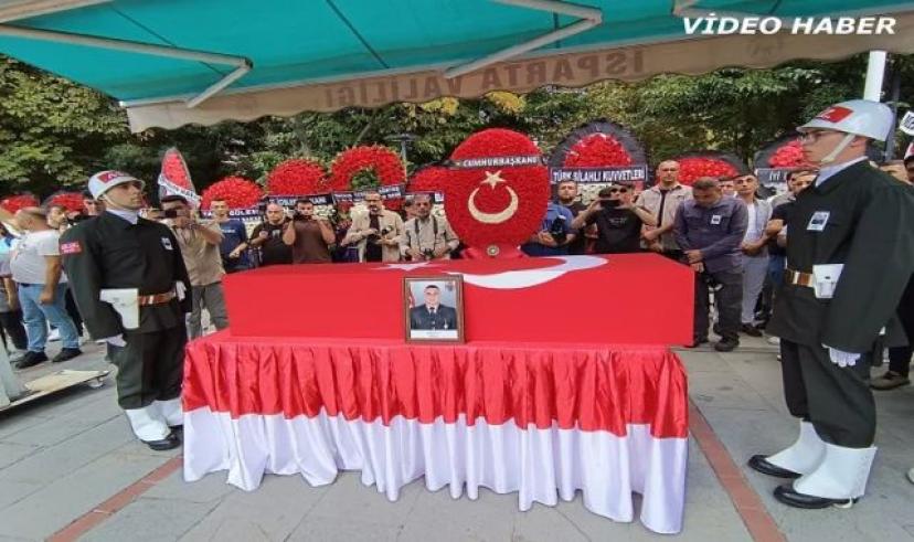 Şehit Uzman Çavuş Onur Çapan için son görev