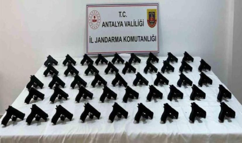 Serik’te silah kaçakçılığı operasyonu: 1 tutuklama