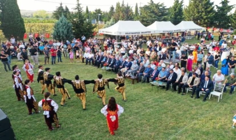 Tekirdağ Bağ Bozumu Şenliği Başladı