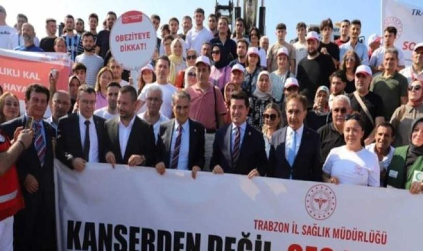 Trabzon’da “Hareket et, zinde Kal” organizasyonu