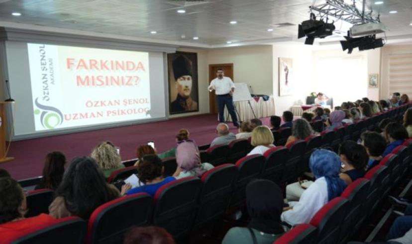 Uzman Psikolog Özkan Şenol Okul Müdürleri ve Velilerle Buluştu