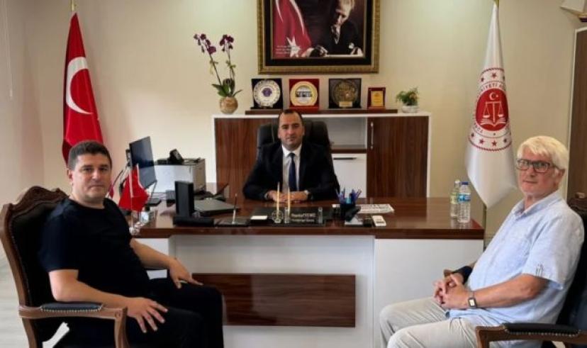 Vakfıkebir’e Başsavcı Olarak Atanan Aytemiz’e Hayırlı Olsun Ziyareti
