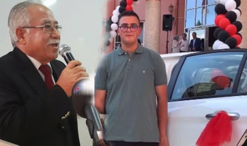 YKS’de ilk 100’e giren öğrenciye, iş adamı Cadıl’dan sıfır kilometre otomobil