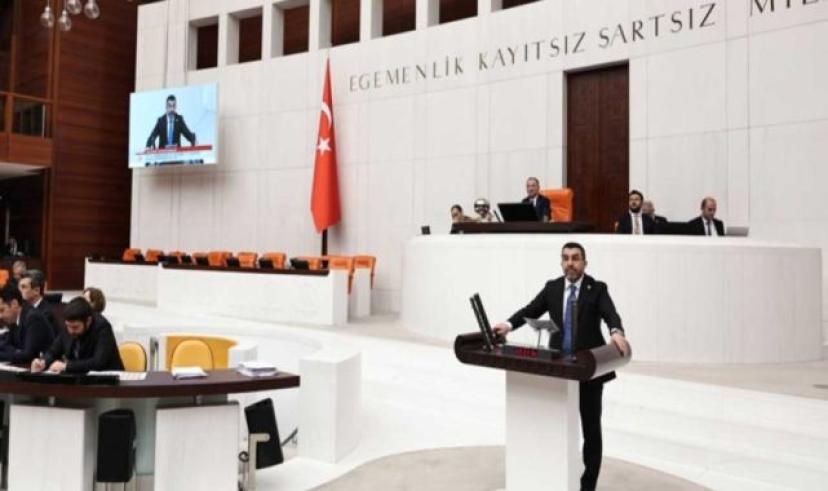 AK Parti Kars Milletvekili Adem Çalkın’dan TBMM’de Kars’ın düşman işgalinden kurtuluşu mesajı