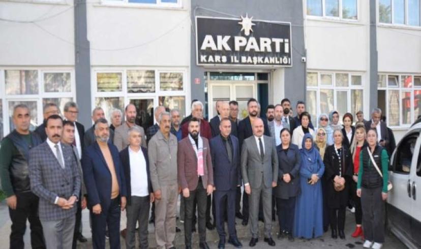 AK Parti Kars teşkilatından İsrail soykırımının 1. yılında Filistin’e destek açıklaması