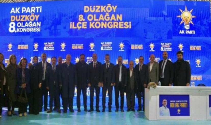 AK Parti Trabzon Düzköy İlçe Kongresi yapıldı
