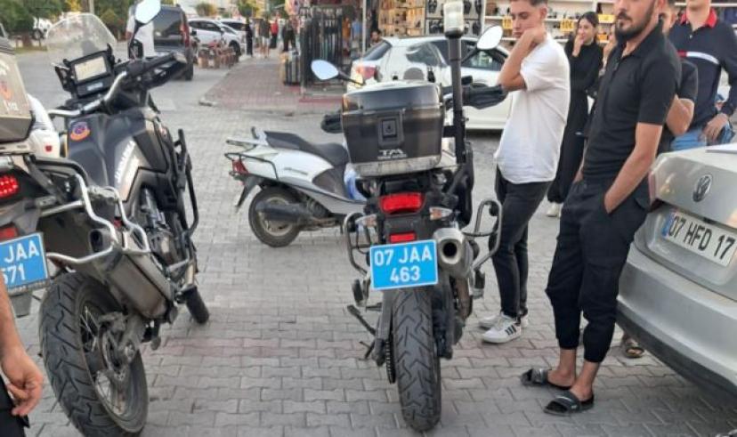 Alanya’da motosiklet uygulaması