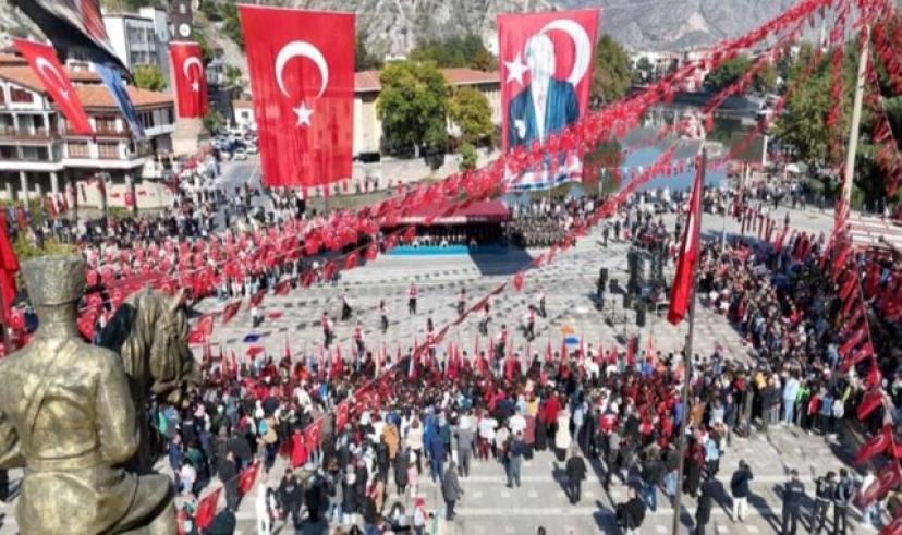 Amasya’da Cumhuriyet Bayramı coşkuyla kutlandı