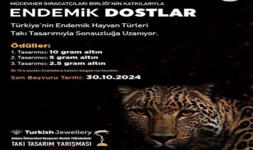 Ankara Üniversitesi Beypazarı M.Y.O’dan “Endemik Dostlar“ takı tasarım yarışması