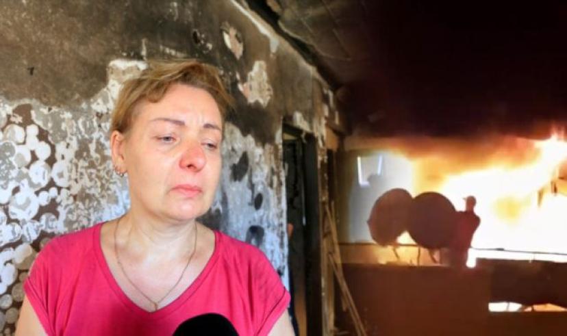 Antalya’da yangına uykuda yakalanan kadın alevlerin arasında kaldı