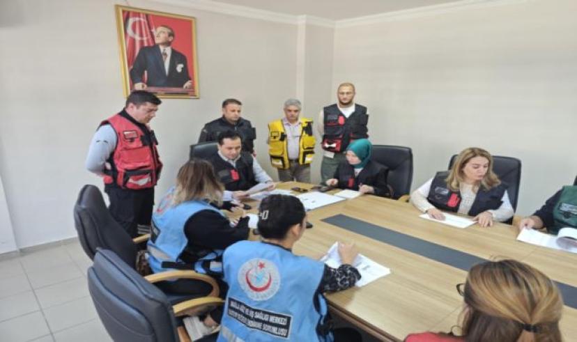 Aydın merkezli 7 büyüklüğünde deprem tatbikatı yapıldı