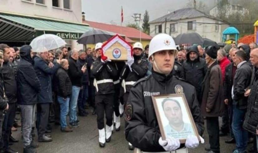 Aytekin Karagöz, Trabzon’da son yolculuğuna devlet töreni ile uğurlandı