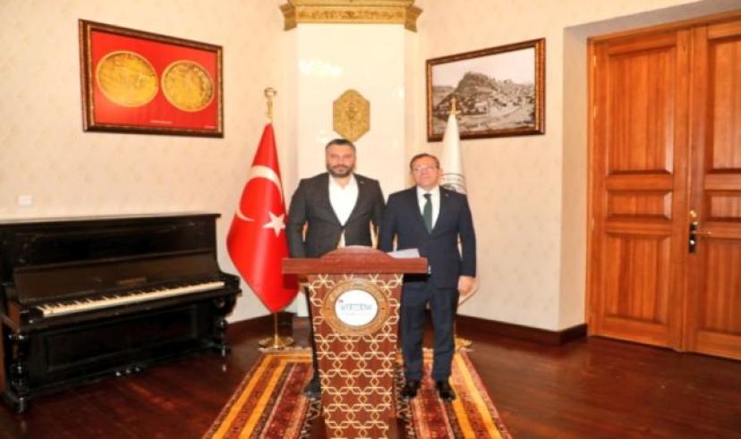 Bakan Yardımcısı Oruç Baba İnan’dan Kars Valisi Ziya Polat’a ziyaret