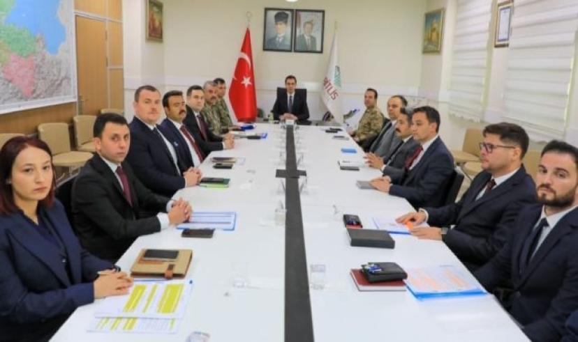 Bitlis’te güvenlik toplantısı yapıldı