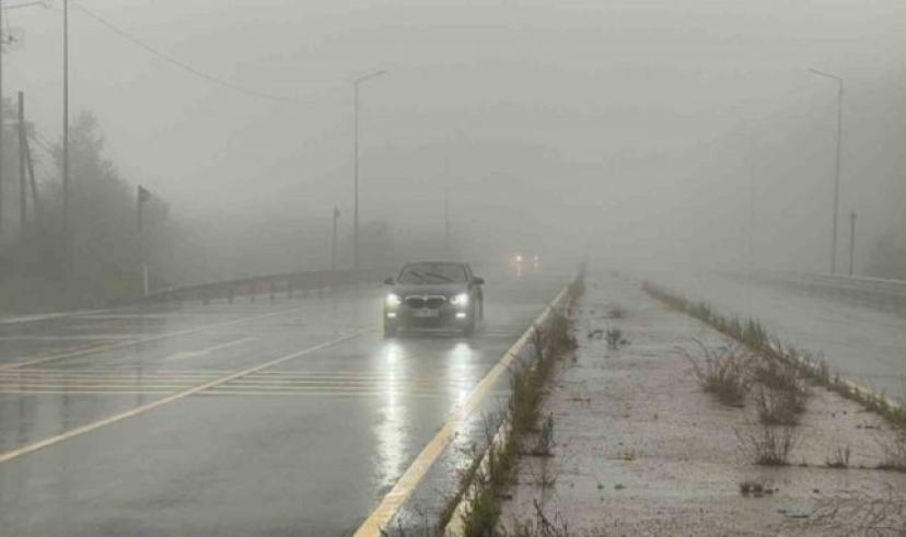 Bolu Dağı’nda sis görüş mesafesini düşürdü