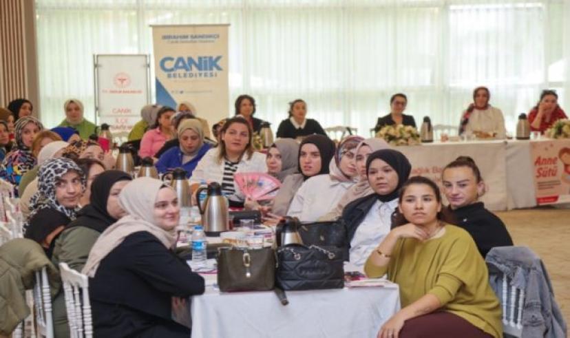 Canik’te anne adaylarına eğitim