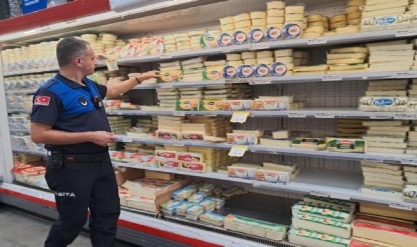 Canik’te zincir marketlere denetim