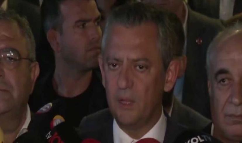 CHP Genel Başkanı Özgür Özel: “Terör Türkiye’nin kardeşliğini zedeleyemez”