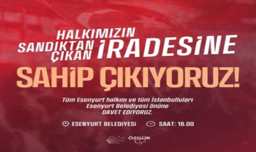 CHP’den sandık iradesi için çağrı!