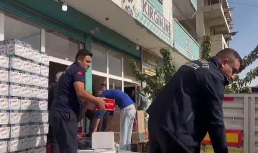 Eyyübiye’de son kullanma tarihi geçmiş yüzlerce ürün imha edildi