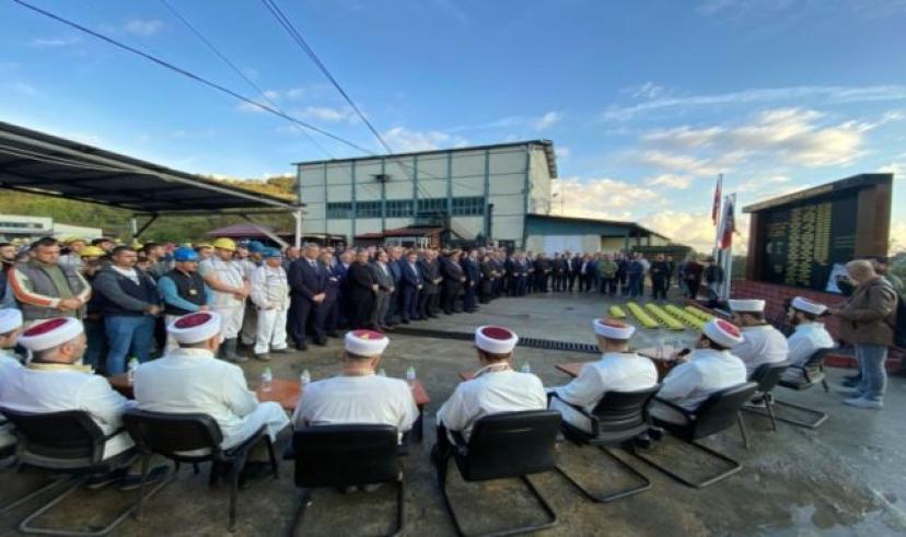 Grizu faciasında hayatlarını kaybeden 43 madenci facianın yıldönümünde anıldı