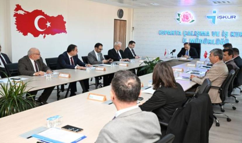 Isparta’da 5 bin 434 kişi işe yerleştirildi