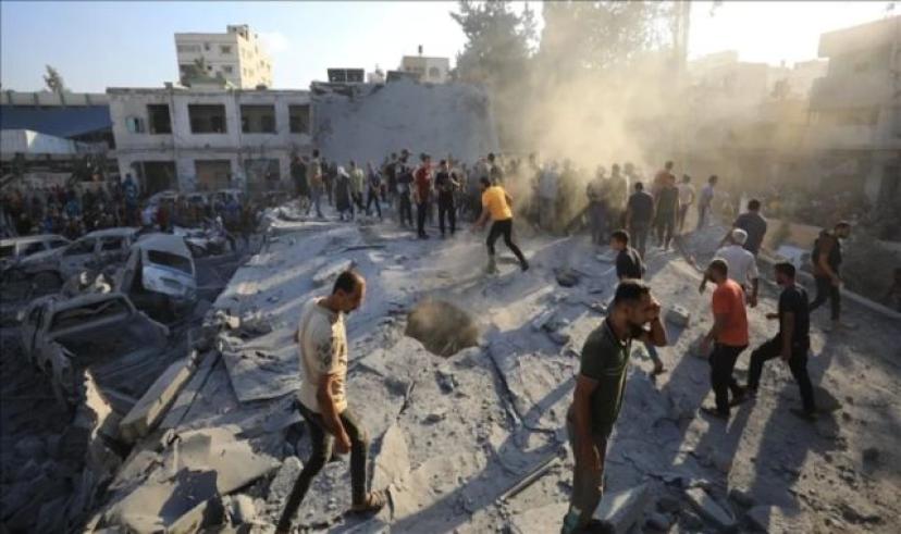 İsrail’in Gazze’ye hava saldırısı: BM’ye ait okul hedef alındı, çoğu çocuk 10 kişi hayatını kaybetti