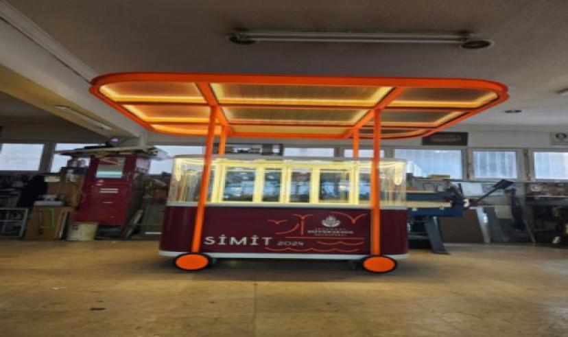 İstanbul’da simit tezgahları modernleşti