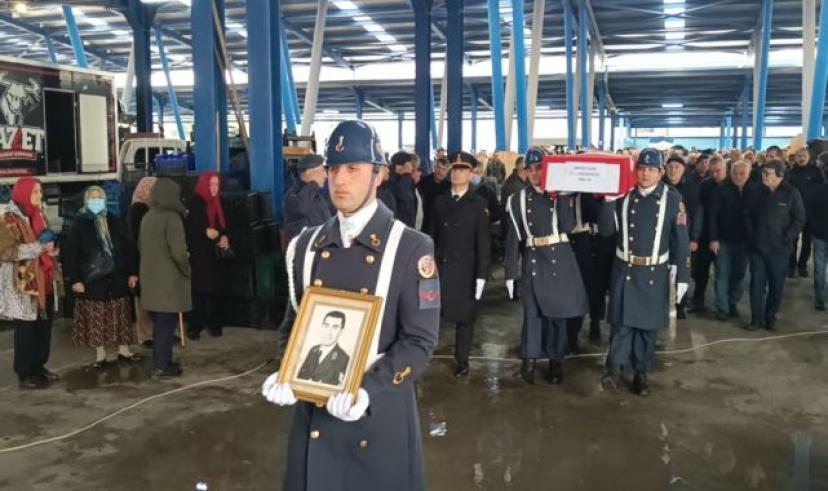 Jandarma Astsubay Kd. Bçvş. Mehmet Can son yolculuğa uğurlandı