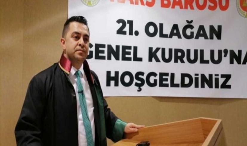 Kars Barosunun yeni başkanı Necat Yağcı oldu