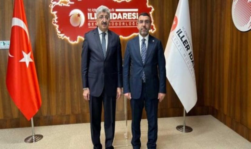 Kars Milletvekili Adem Çalkın, Genel Müdür Mehmet Emin Bilmez’e ziyaret gerçekleştirdi