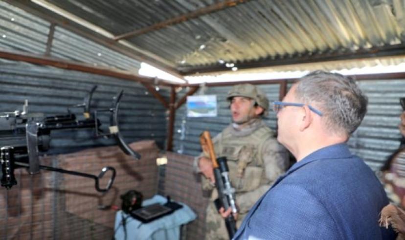 Kars Valisi Ziya Polat, Kağızman Şehittepe Üs Bölgesi’nde