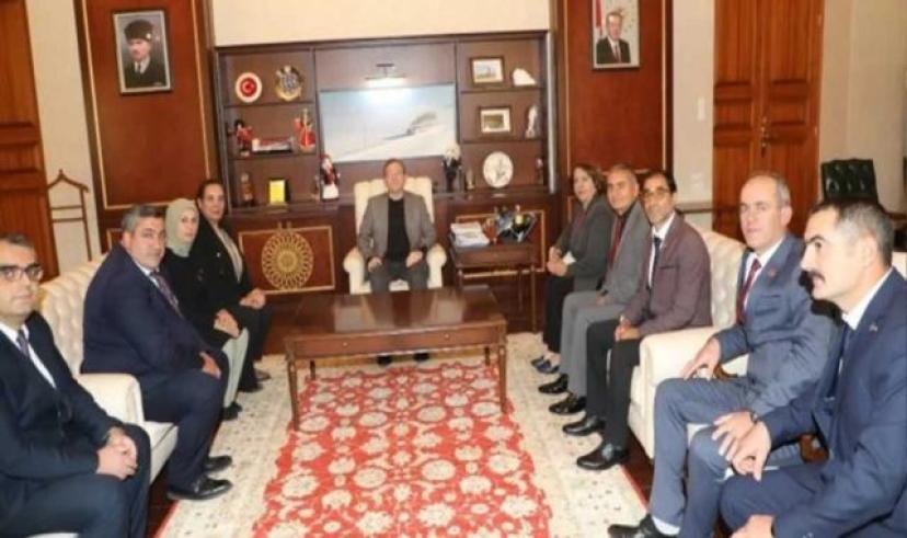 Kars Valisi Ziya Polat, muhtarlarla biraraya geldi