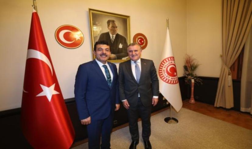 Milletvekili Avcı’dan Bakan Osman Aşkın Bak’a ziyaret