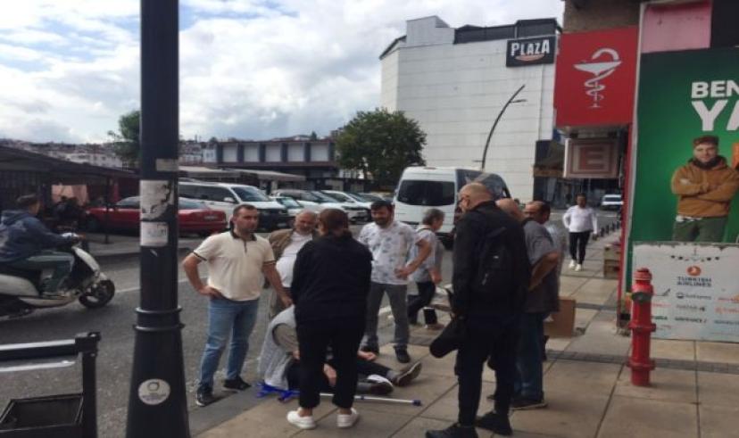 Ordu’da kaldırım sorunu: Engelli vatandaş kaldırım taşına takılıp yaralandı