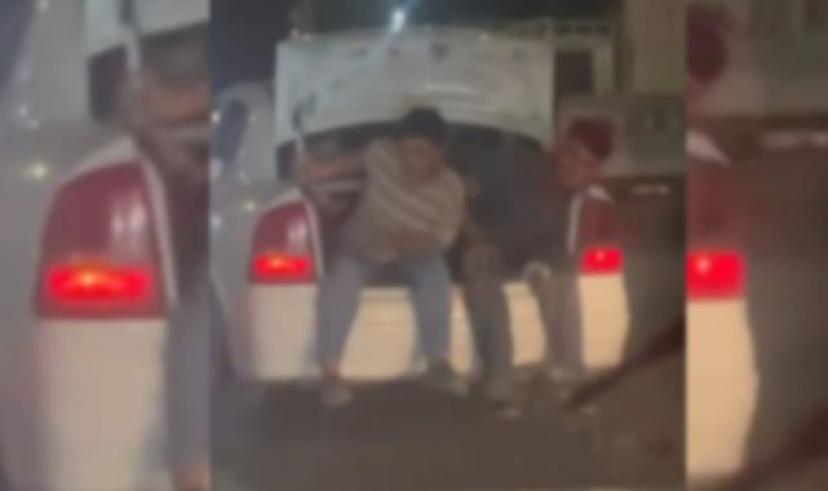 Şanlıurfa’da tehlikeli yolculuk! Diğer sürücüler kaydetti…