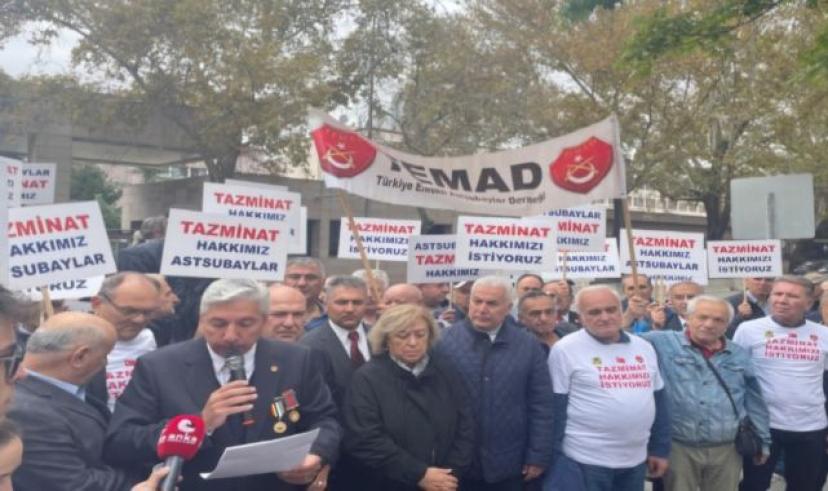 TEMAD üyeleri tazminat ve özlük hakları taleplerini dile getirdi!
