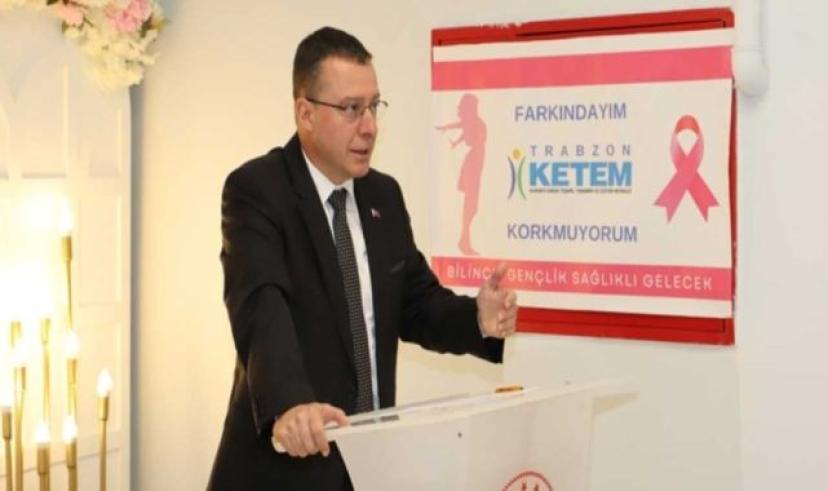 Trabzon İl Sağlık Müdürlüğü ‘Meme Kanseri Farkındalık Ayı’ kapsamında sunum yaptı