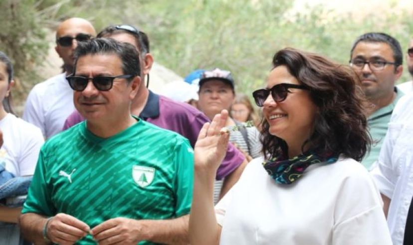 Uluslararası 31. Muğla Kültür ve Sanat Şenliği kapsamında Değirmendere Kanyonu’nda doğa yürüyüşü gerçekleştirildi