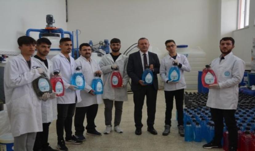 Van Gölü suyundan sıvı sabun ve kozmetik ürünleri üretiliyor