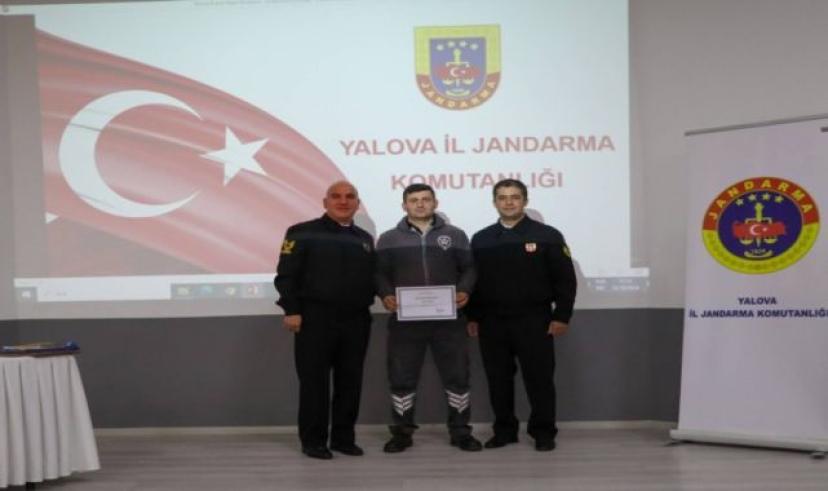 Yalova’da Özel Güvenlik Personeline KAAN ve Kolluk İşbirliği Eğitimi Verildi