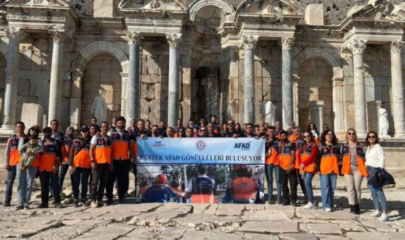 AFAD gönüllüleri Ağlasun’da buluştu