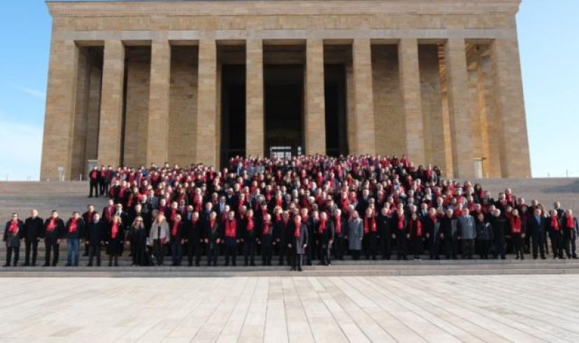 Ankara Sanayi Odası Ata’nın huzurunda