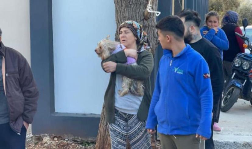 Antalya’da evde çıkan yangın söndürüldü