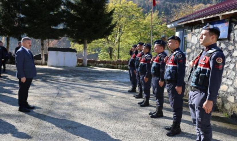 Artvin Valisi Ergün, Gürcistan sınırındaki “Camili Havzası’ndaki” köylerde incelemelerde bulundu